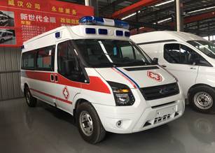 V348长轴中顶监护型救护车负压
